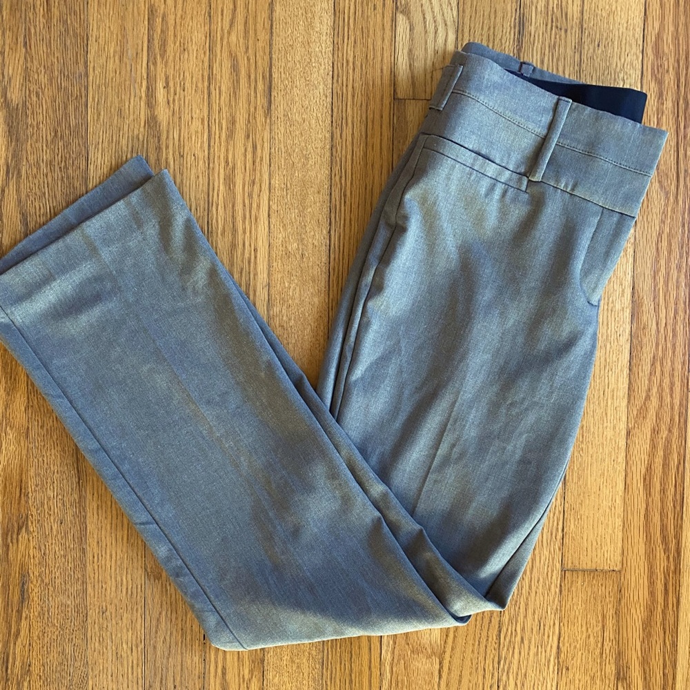 Women’s maurices brown/taupe/olive dress slacks/pants - size 5/6 regular - EUC